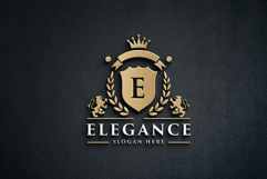 Elegance Royal Crest Logo Product Image 2