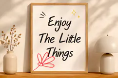 Blackedy Cafiaden Friendly Playful Handmade Display Font Product Image 2