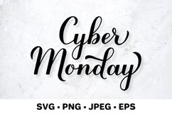 Cyber Monday SVG. Business SVG. Black Friday sale afterparty Product Image 1