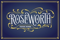 Blacknose Decorative Victorian Font Product Image 8