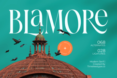 Blamore - Modern Serif Font Product Image 1