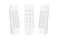 Promotional Display Racks, Isolated on White Background Product Image 1