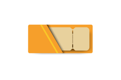 Blank envelope with coupon template graphic Product Image 1