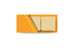 Blank envelope with coupon template vector Product Image 1