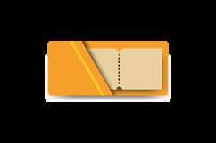 Blank envelope with coupon template vector Product Image 2