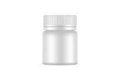 Small Medical Can Mockup, Isolated on White Background Product Image 1
