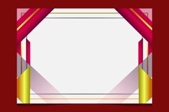 Blank modern elegant certificate template paper of appreciat Product Image 1