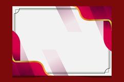 Blank modern elegant certificate template paper of appreciat Product Image 1