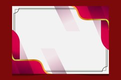 Blank modern elegant certificate template paper of appreciat Product Image 2
