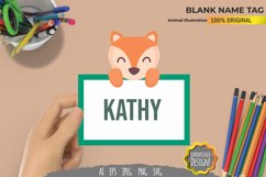 Blank Name Tag for Kids Product Image 1