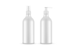 Blank Plastic Cosmetic Bottles With Spray and Pump Product Image 1