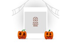 Blank post social media halloween theme design Product Image 1