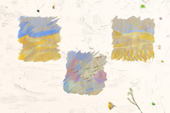 Kids Crayon Forest Seasons Seamless Patterns Product Image 4