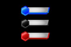 Blank social media lower third icon element design Product Image 2