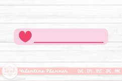 Valentine Planner Sticker | Valentine&#039;s Day Card Sticker Product Image 1