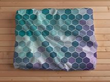Gradient Hexagonal Honeycomb Seamless Pattern Product Image 4
