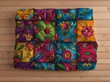 Floral Quilted Patchwork Product Image 3