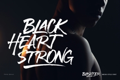 Blashter - Brush Font Product Image 2