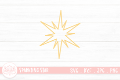 Sparkling Star Effect Clipart | Shining Star, Light Effect Product Image 1