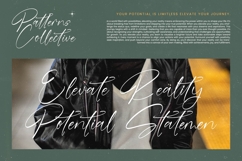 Blaster Nature - Natural Handwritten Script Font Product Image 2