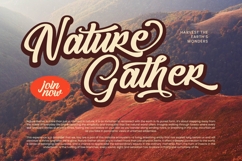 Blathie - Bold Calligraphy Font Product Image 6