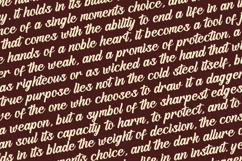 Blathie - Bold Calligraphy Font Product Image 13