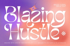 Blazing Hustle - Groovy Playful Display Product Image 1