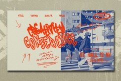 Blazing Monstro | Monoline Decorative Graffiti Webfont Product Image 3