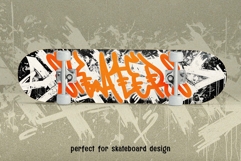 Blazing Monstro | Monoline Decorative Graffiti Webfont Product Image 5