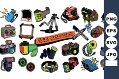 Skate Punk Vector Flash Bundle - Cameras &amp; Stickers Product Image 1