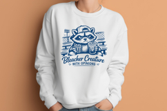 Bleacher Creature With Opinions SVG - Funny Baseball Mom PNG Product Image 3