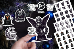 Bleak Holiday Blues Sticker Product Image 1