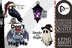 Bleak Holiday Blues Sublimation Product Image 1