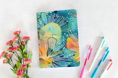 dandelions, digital paper, dandelion digital paper, colorful pattern, tumbler, flower, scrapbook,