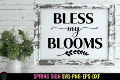 Spring Farmhouse Sign SVG I Spring Door Sign SVG I Spring Quotes SVG