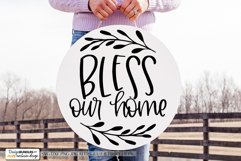 Bless Our Home SVG - Farmhouse Design Product Image 1
