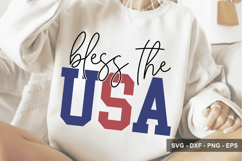 Bless The Usa - 4th Of July Design Product Image 1