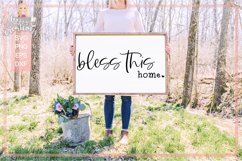 Bless This Home - Christian svg Product Image 6