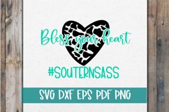 Bless Your Heart Southern girl svg Product Image 1