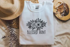 blessed aunt svg