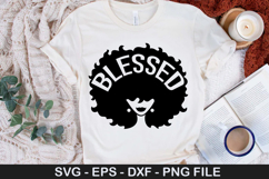 Black Woman SVG Design - black queen nutrition facts serving Product Image 3