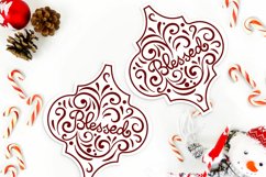 blessed christmas arabesque signs