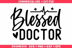 Blessed doctor SVG | Doctor SVG | Doctor Mug SVG Product Image 1