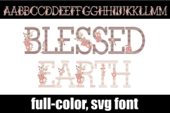 Blessed Earth Color Font Product Image 1