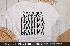 Blessed Grandma - Grandma SVG Design Product Image 1