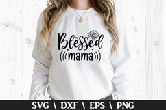 Best Mama Ever SVG - Mother's Day Design Product Image 1