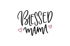 Blessed Mama SVG Cut File Product Image 1