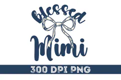 Blessed Mimi PNG, Mimi Toile Coquette png Product Image 3