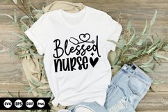 Blessed nurse - Nurse SVG Design Product Image 1