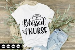 Blessed nurse - Nurse SVG Design Product Image 1